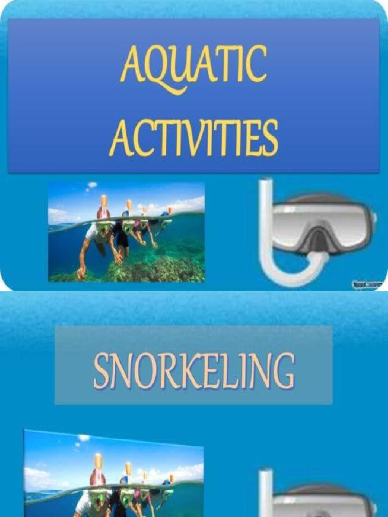 Snorkeling | PDF