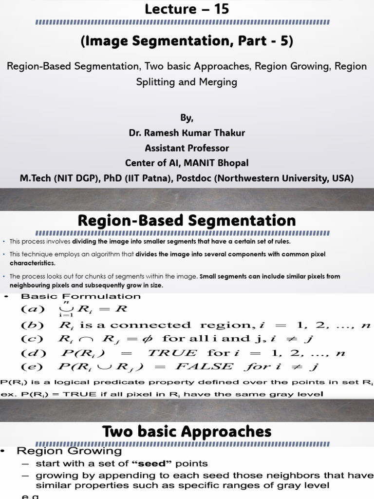 Image Segmentation Techniques Explained | PDF | Image Segmentation ...