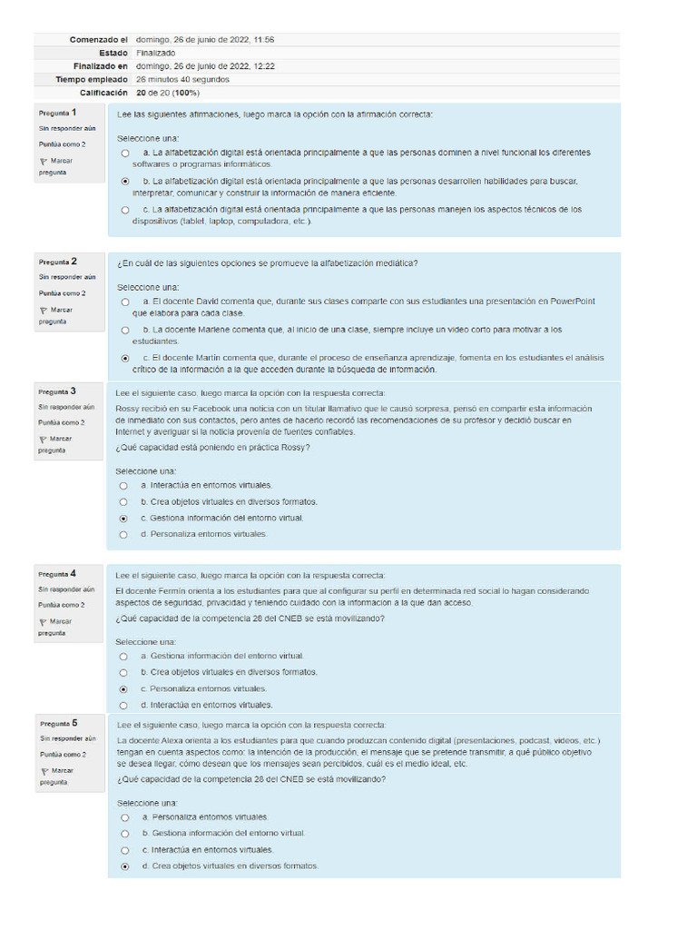 Examen 1 | PDF