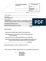 PC Craft2012 Registration Form
