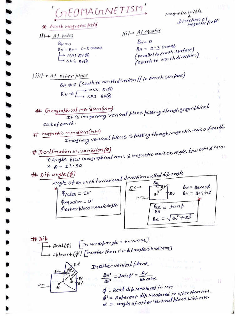 23 Geo Magnetism | PDF