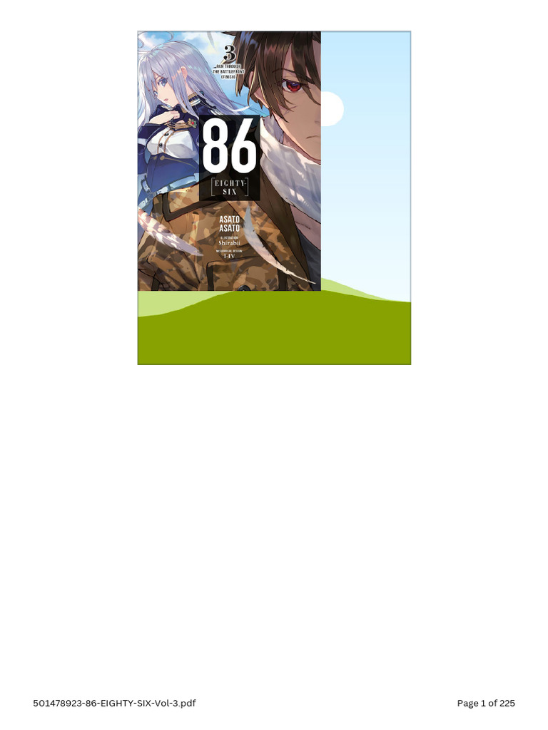 86 EIGHTY SIX Vol 3 PDF | PDF