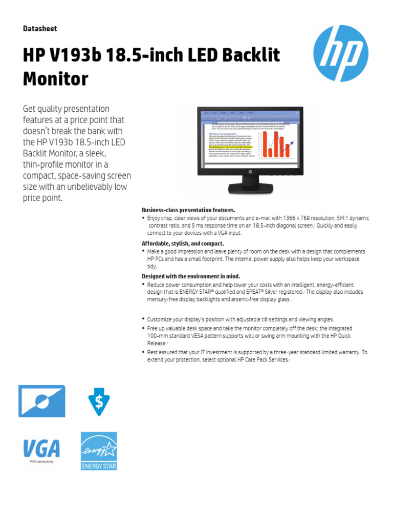 HP 945291225 4aa6 2540enuc | PDF | Computer Monitor | Personal Computers