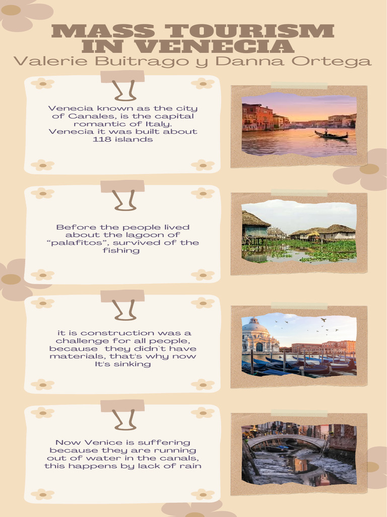 Venice: Challenges of Mass Tourism | PDF