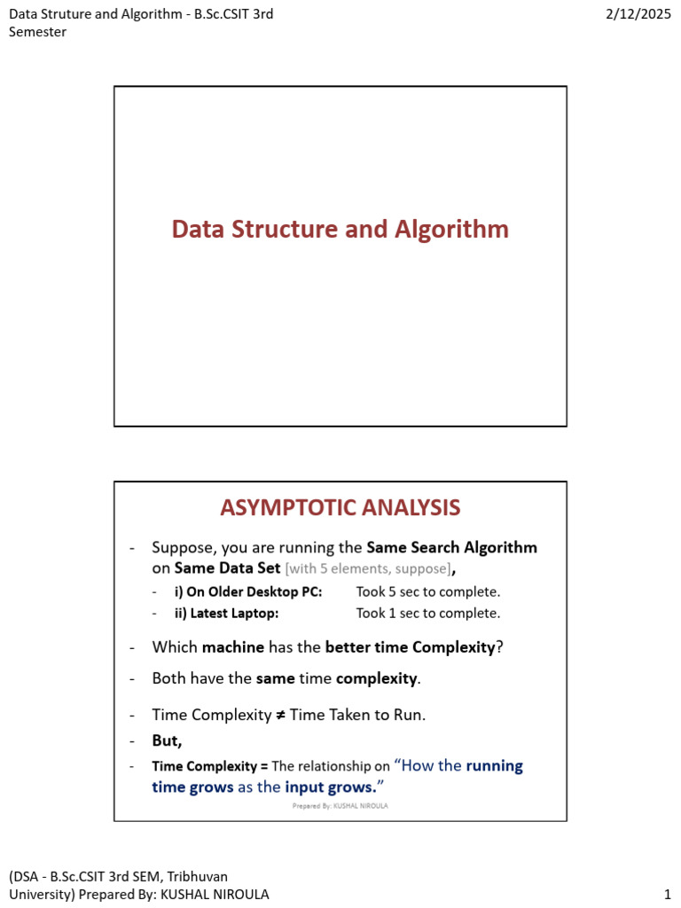 Asymptotic Notations and ADT | PDF | Time Complexity | Data Type