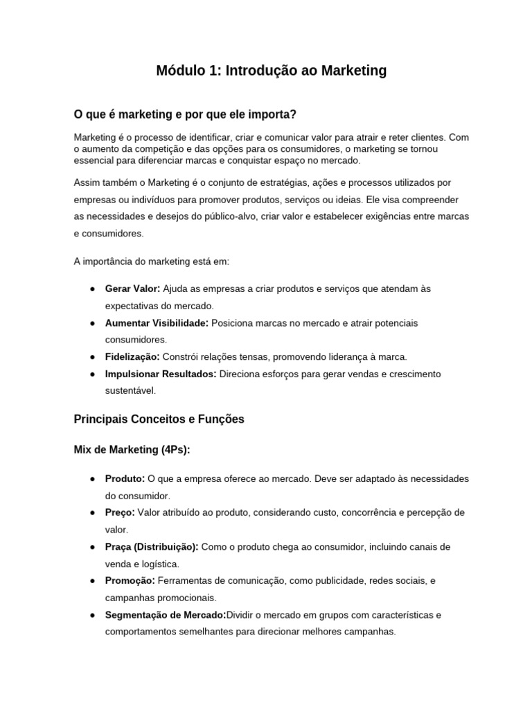Introdução ao Marketing Digital e Estratégias | PDF | Marketing ...