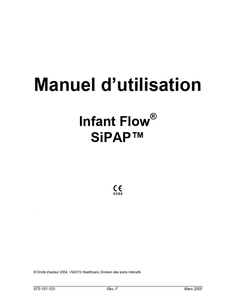 Viasys InfantFlow SiPAP | PDF | Respiration