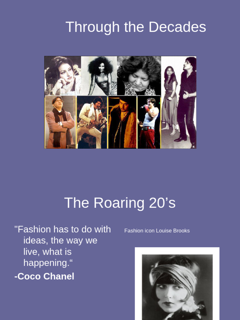 Fashion Trends in America: A Decade Overview | PDF | Clothing | Fashion