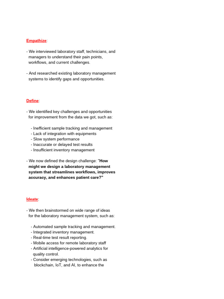 Improving Lab Management for Pregnant Patients | PDF