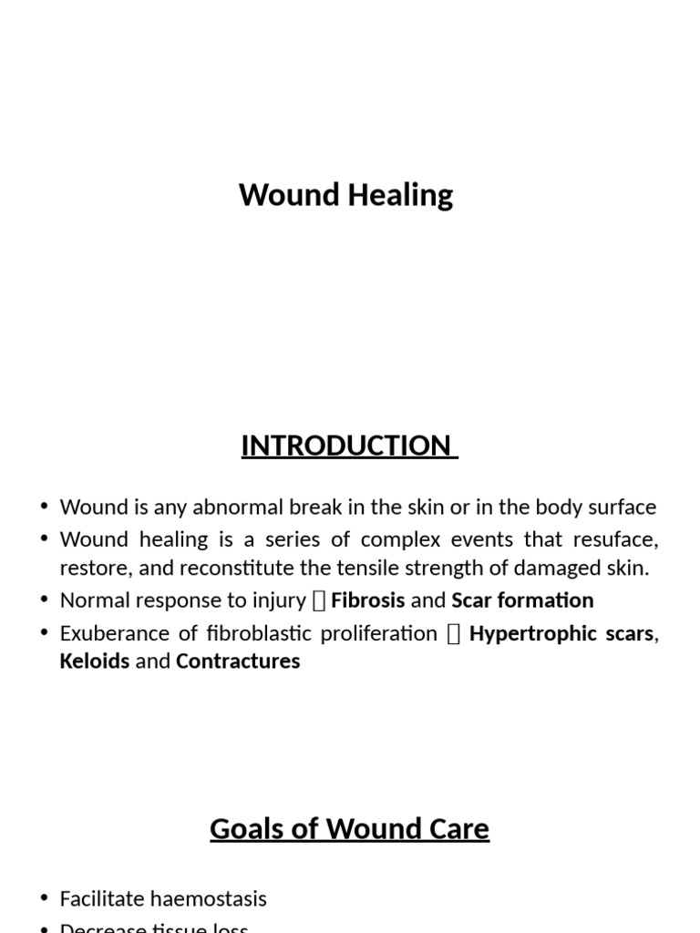 Comprehensive Guide to Wound Healing | PDF | Wound Healing | Wound
