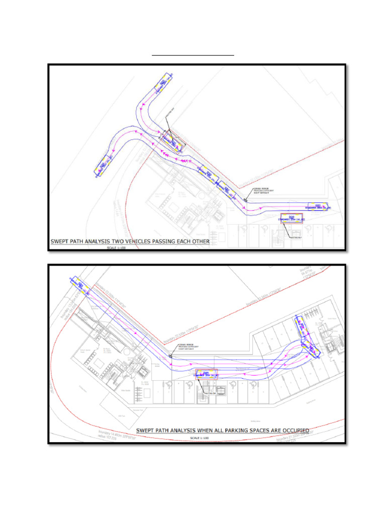 Swept Paths Examples | PDF