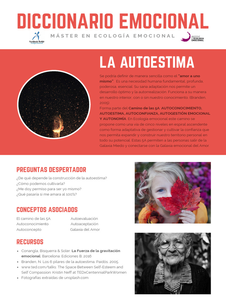 Las 5A de la Autoestima | PDF | Autoestima | Las emociones