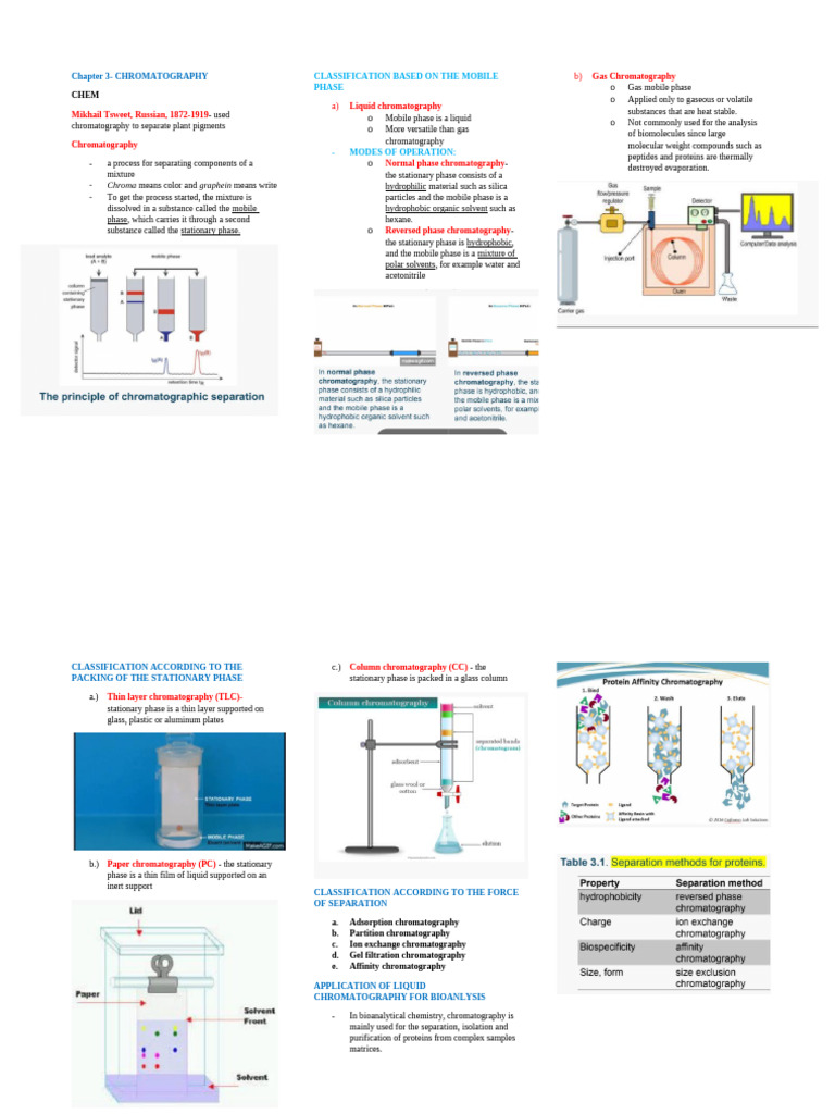 Chapter 3- chemlec | PDF | Chromatography | High Performance Liquid ...