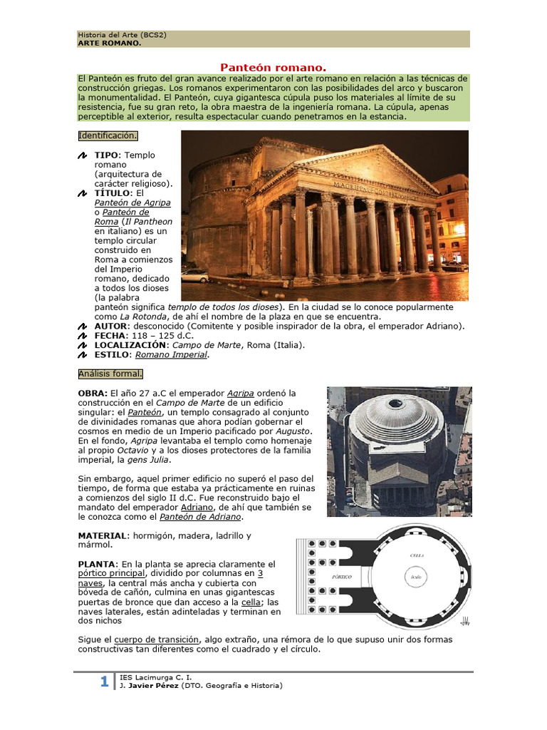 Comentario9pantenromano 111106133250 Phpapp01 | PDF | imperio Romano ...