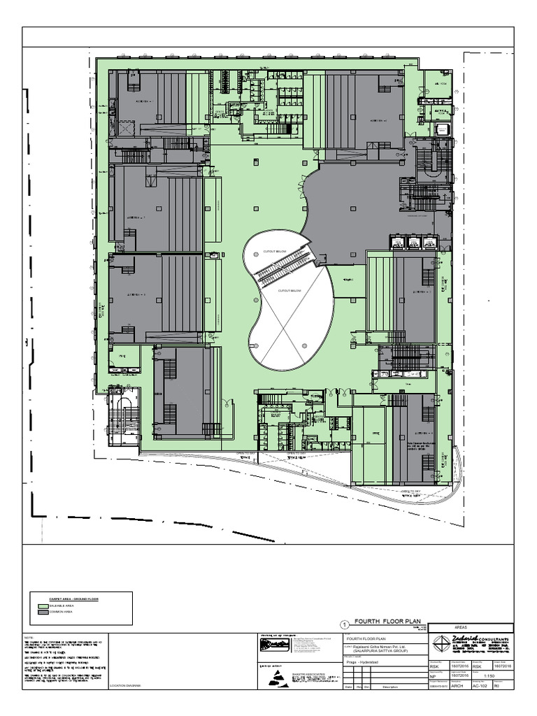Fourth Floor Area Check Plan | PDF