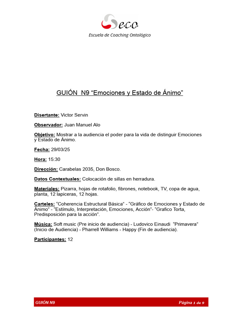 Emociones y Estado de Ánimo en Coaching | PDF | Las emociones