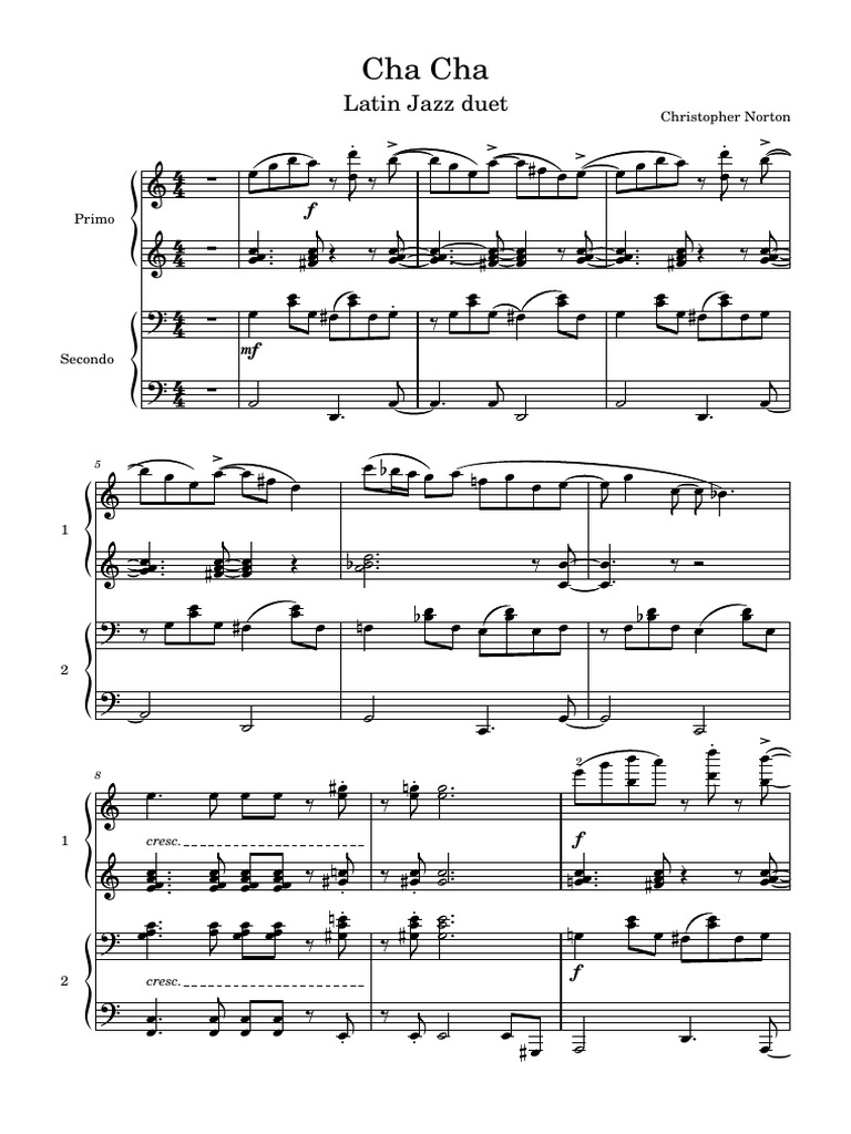 Cha Cha Duet | PDF