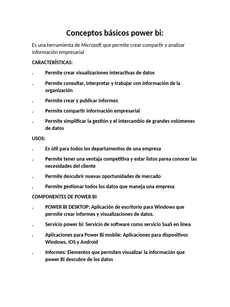 Introducción a Power BI y Análisis de Datos | PDF | Análisis de los ...