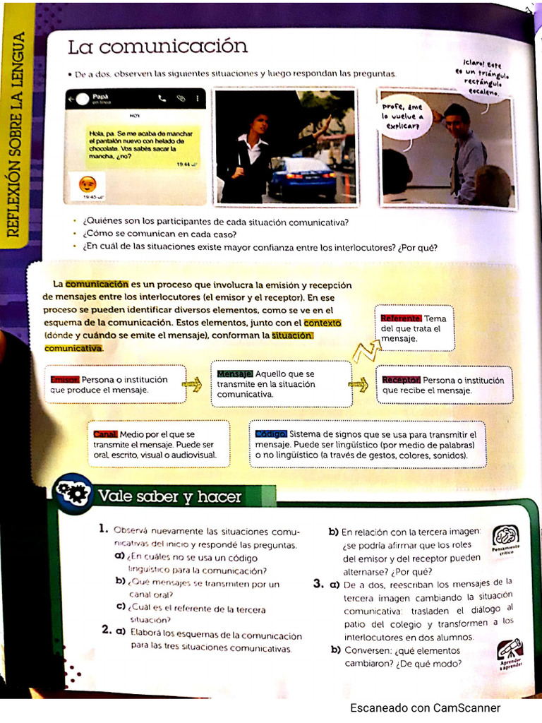 2° Año - La Comunicación - Tramas Textuales y Funciones Del Lenguaje | PDF