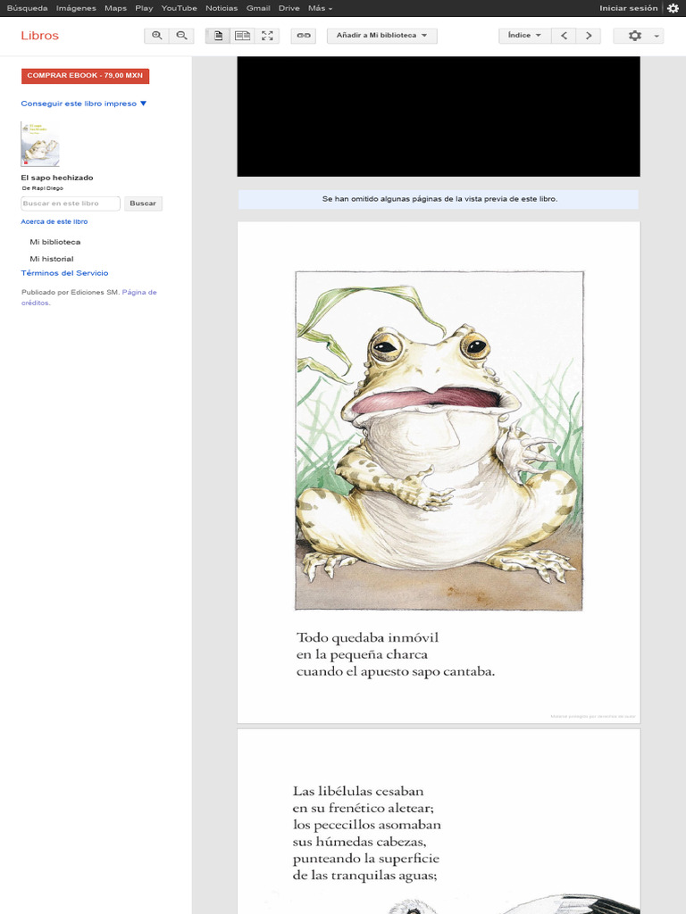 El Sapo Hechizado - Rapi Diego - Google Libros | PDF