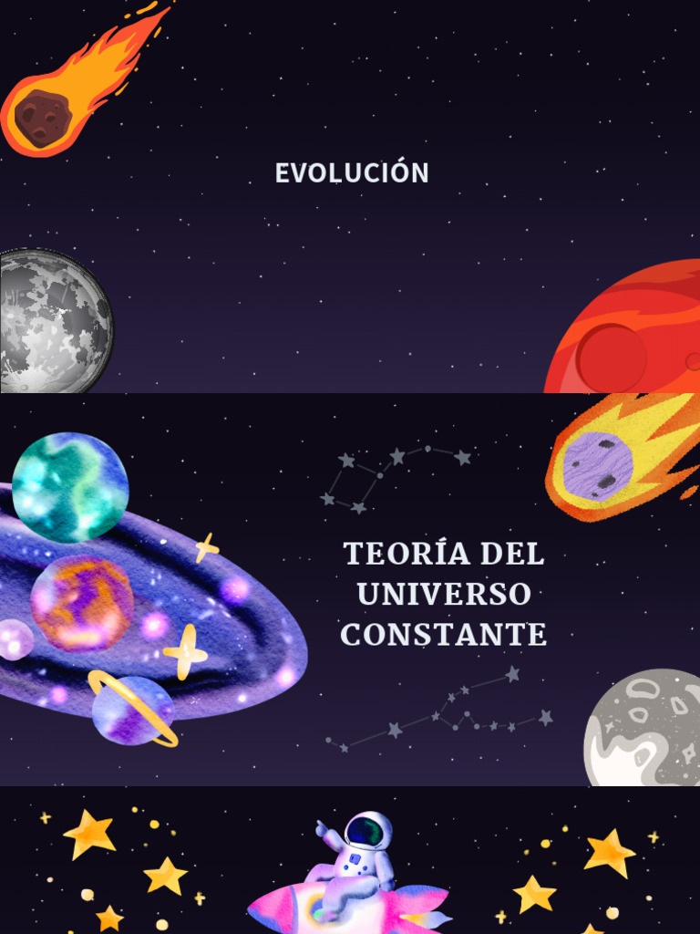 Teoría Del Universo Constante | PDF