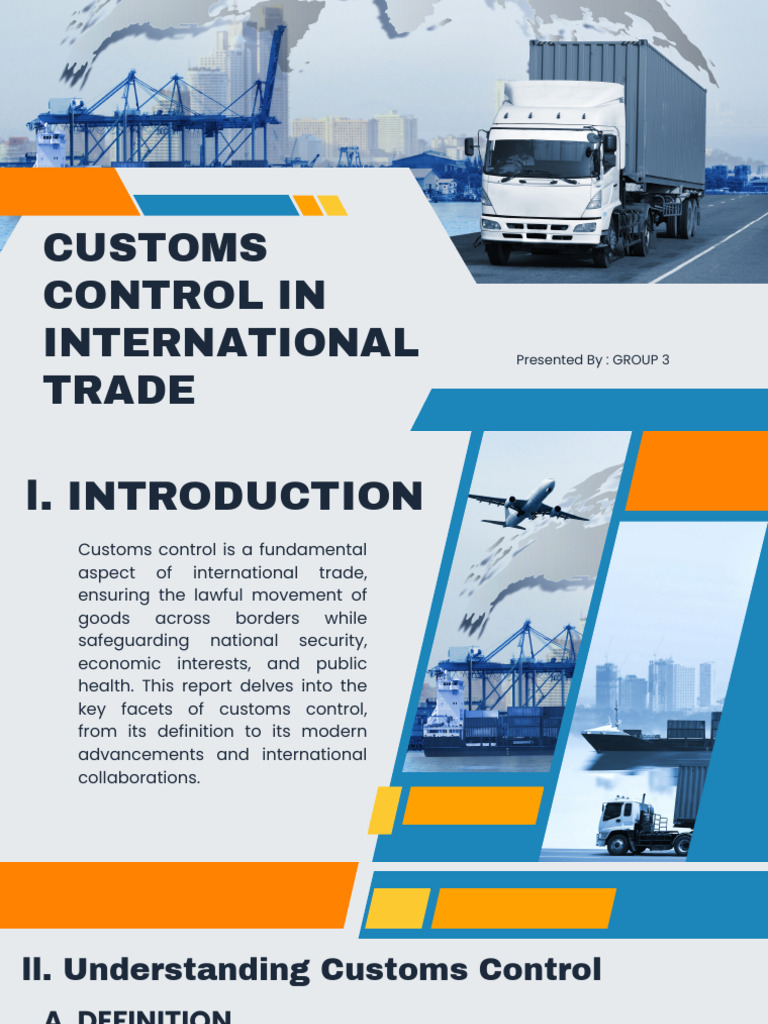 Customs Control in International Trade | PDF | Customs | World Trade ...