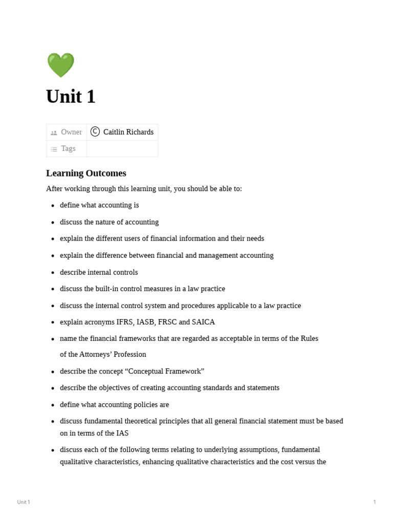 Accounting Fundamentals for Law Practices | PDF | Equity (Finance ...