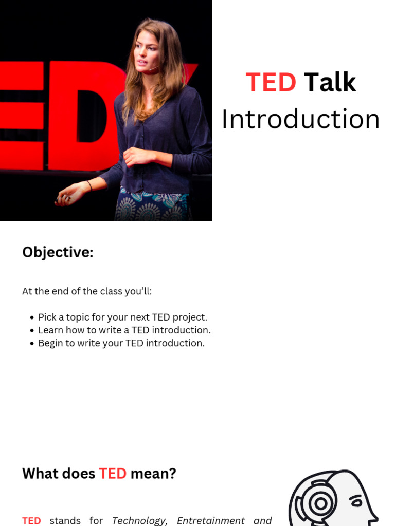 TED Talk (1) | PDF