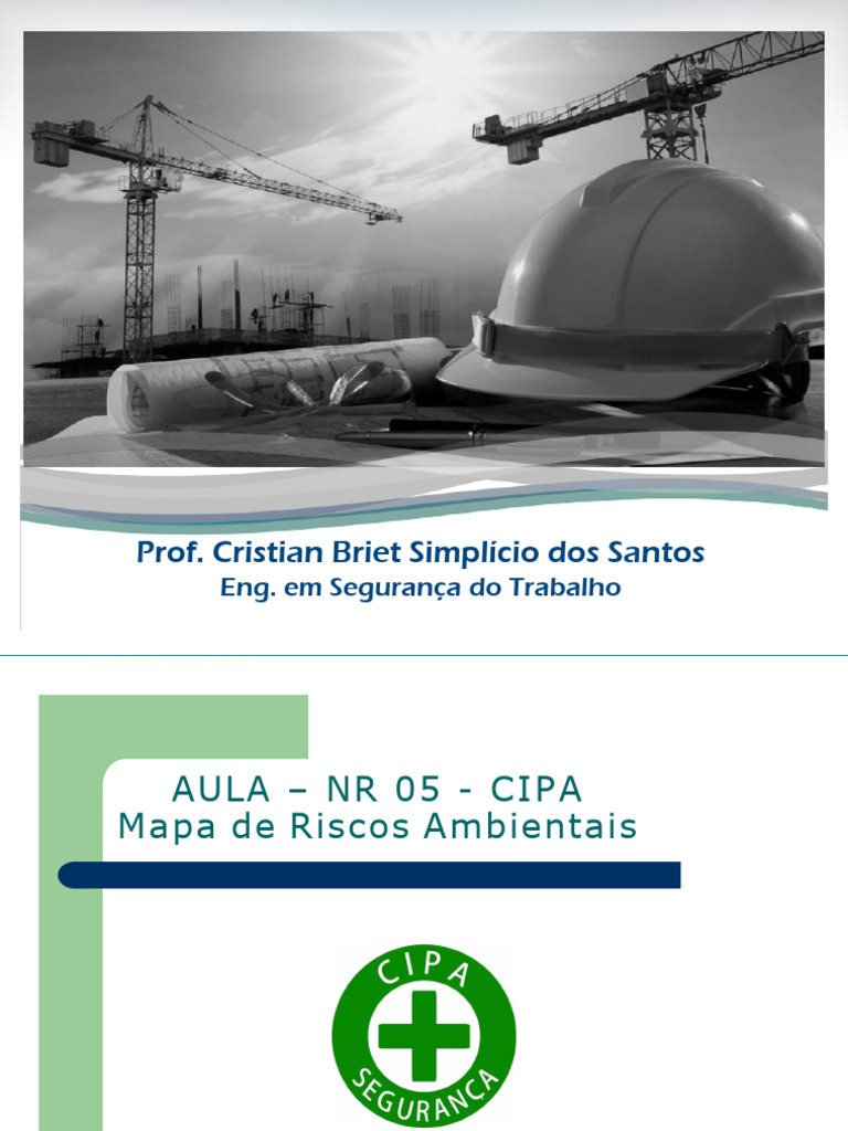Mapa de Riscos Ambientais na CIPA | PDF | Risco