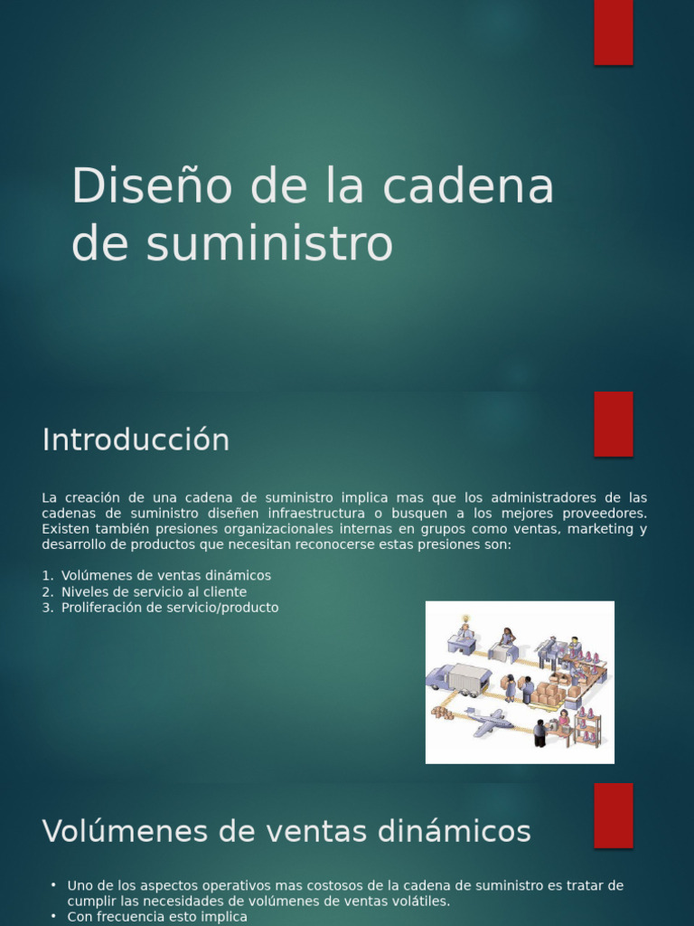Diseño de La Cadena de Suministro | PDF