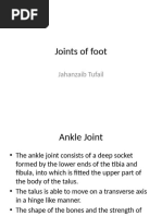 Subtalar and Midtarsal Joint Anatomy | PDF | Foot | Anatomical Terms Of ...