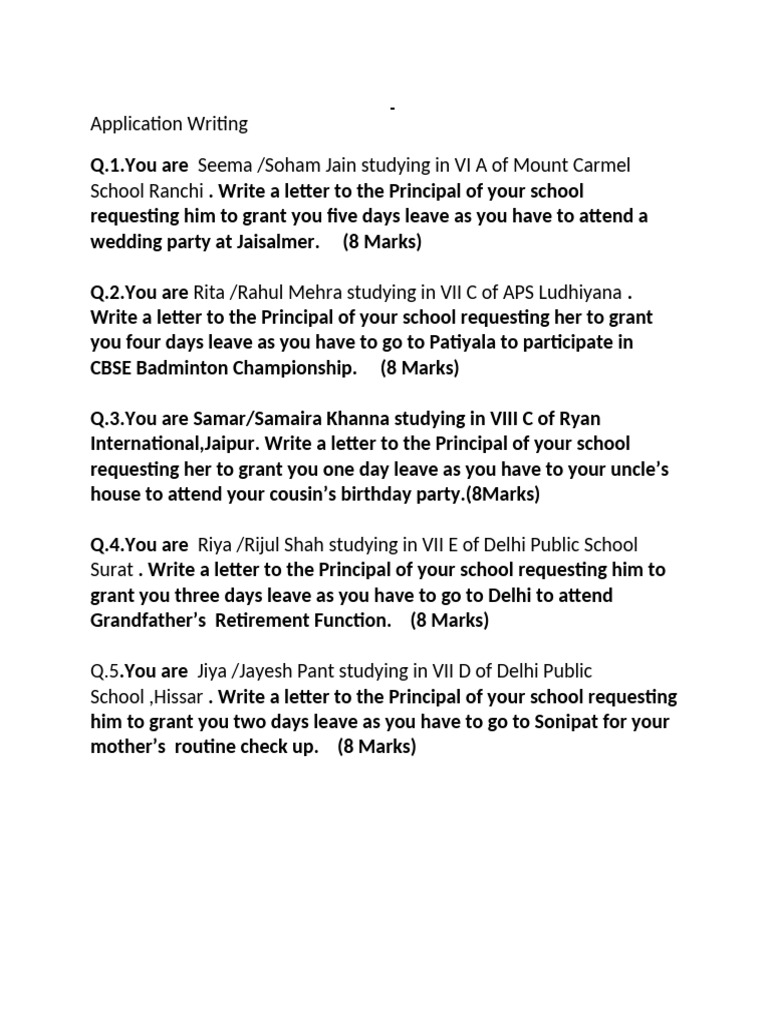 application-writing-exercises-pdf