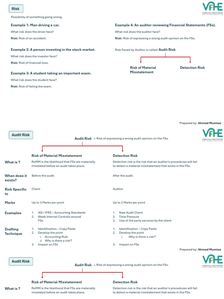 Understanding Audit and Business Risks | PDF | Risk | Audit