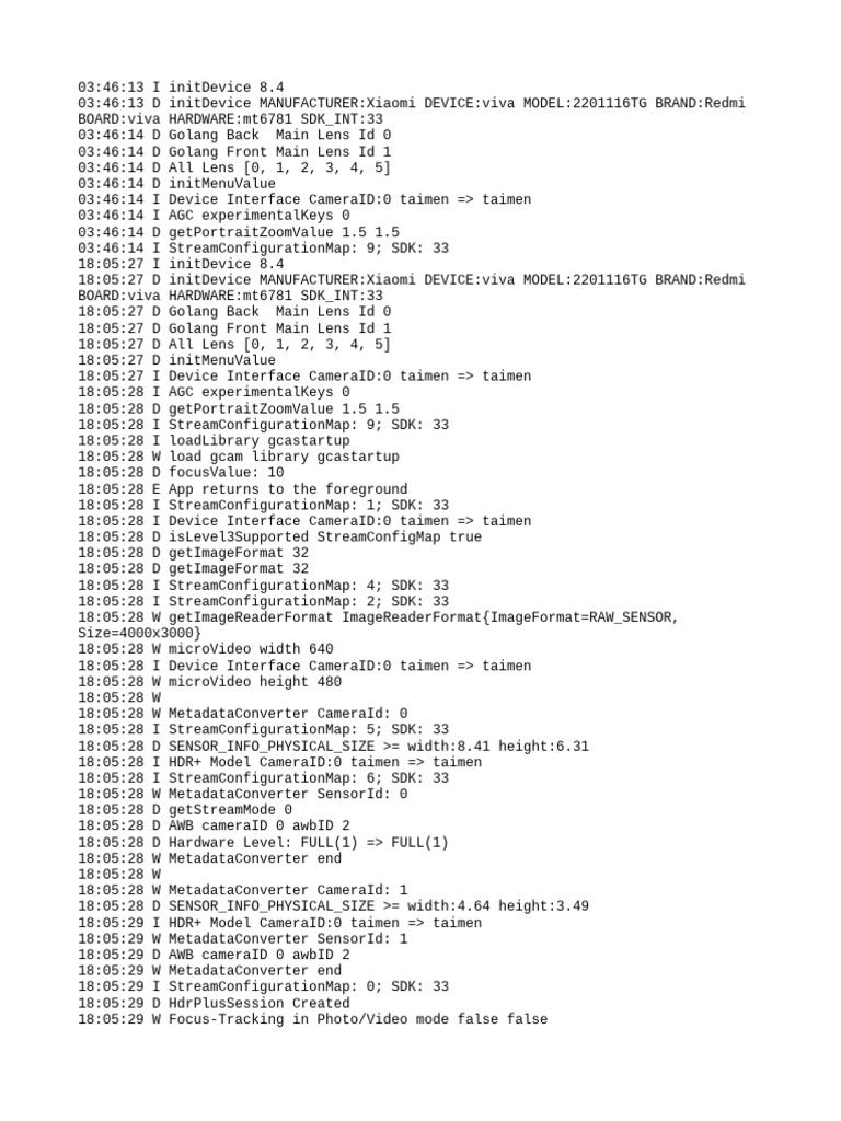 Log 20250307 | PDF | Software Development Kit | Computing