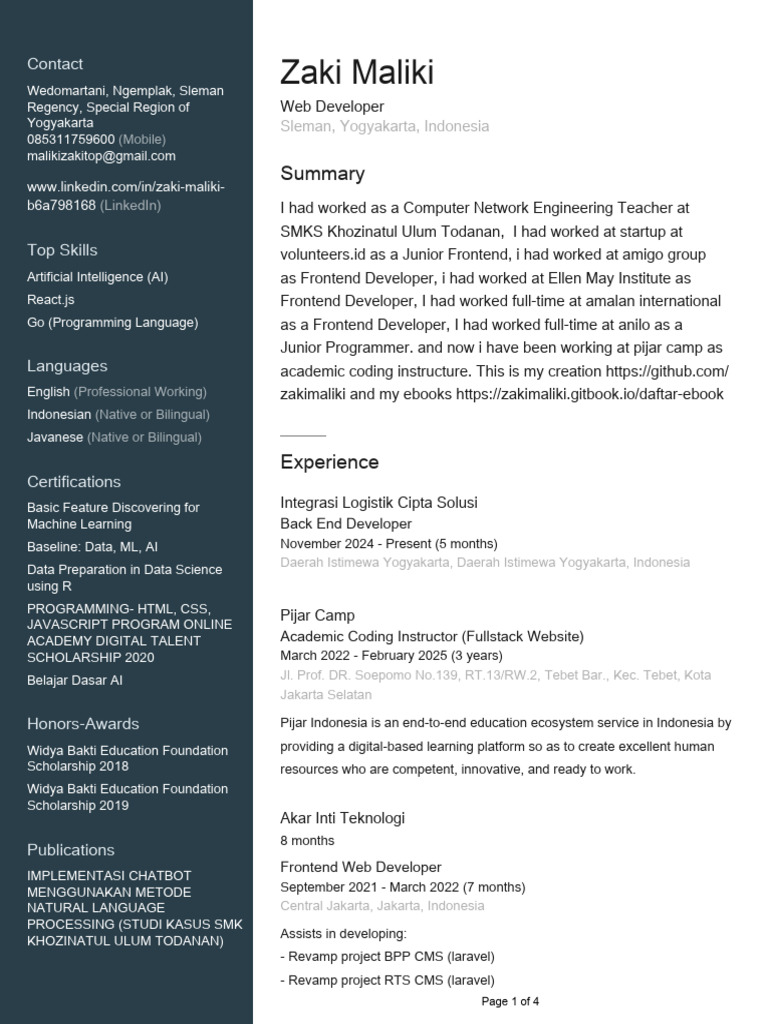 Profile | PDF | Computing | Software Engineering