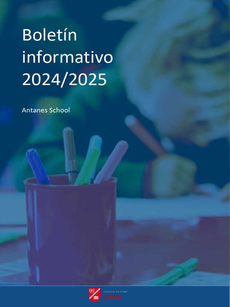 Boletín Informativo Antanes 2024-25 | PDF | Enseñando | Multilingüismo