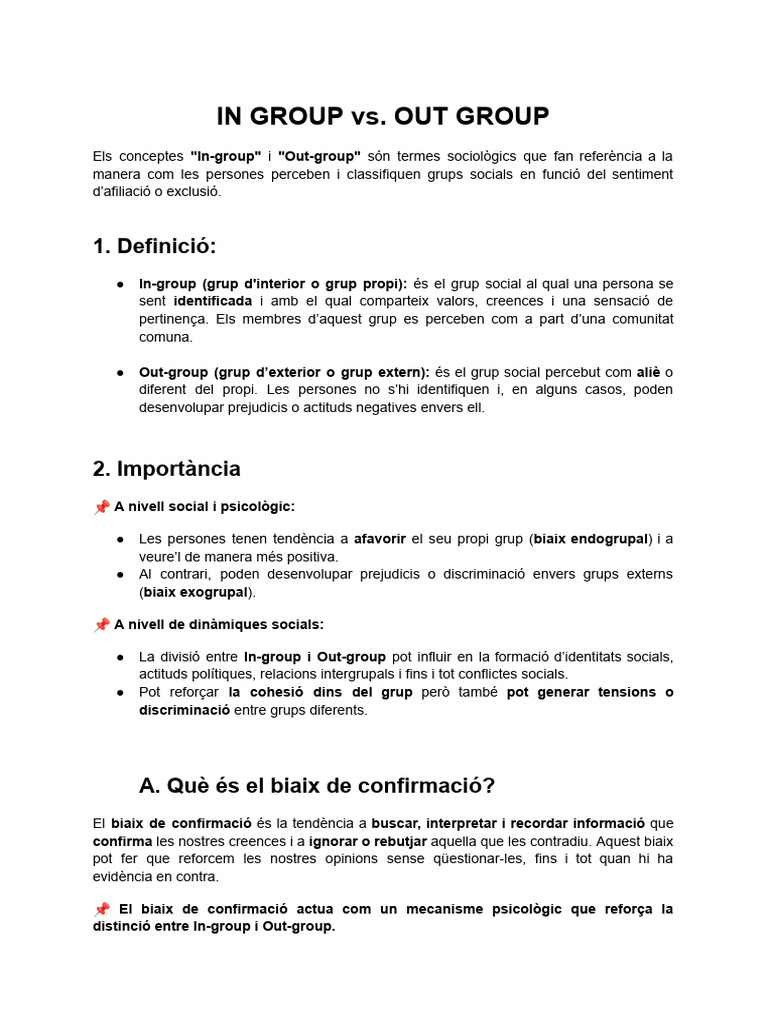 IN GROUP Vs | PDF