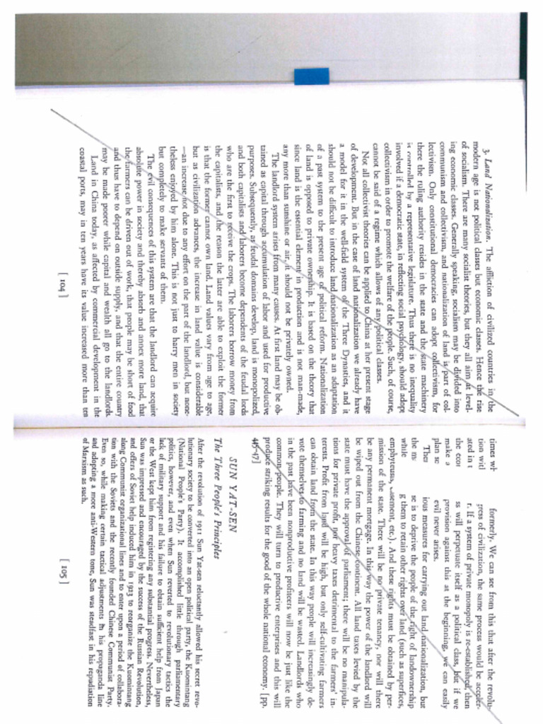 T6 The Three Peoples Principles | PDF