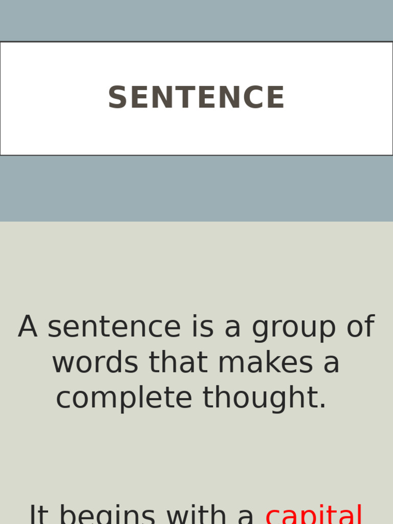 Understanding Sentence Structure and Types | PDF | Sentence ...