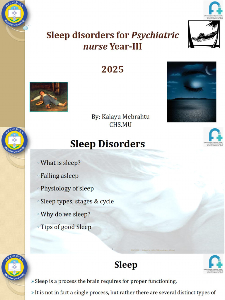 Understanding Sleep Disorders for Nurses | PDF