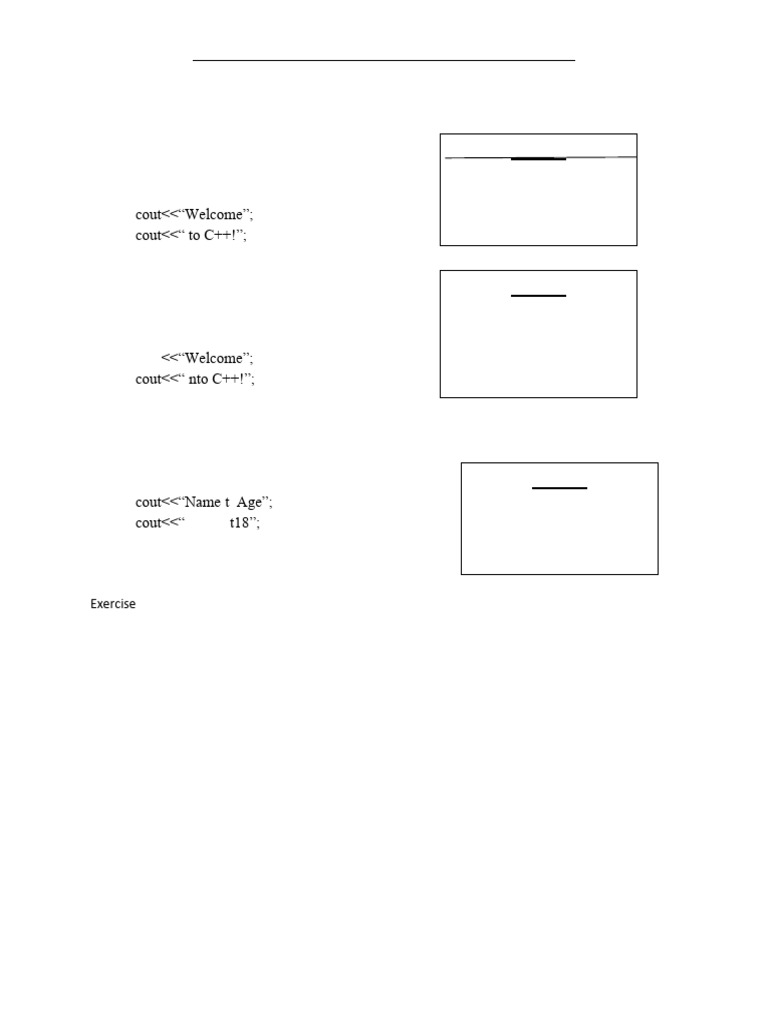 C++ Programming Lab Exercises Guide | PDF | Computer Programming ...