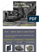 Iron and Ferrous Metals