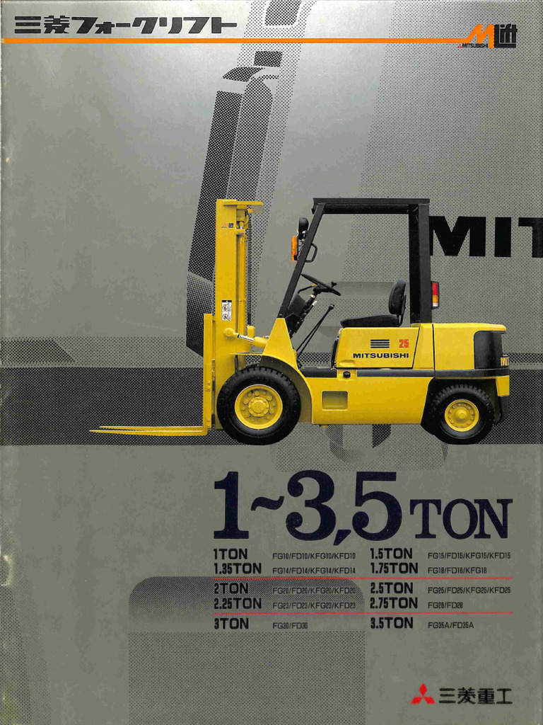 Mitsubishi FD10-FD20-FD30,... FG10-FG20-FG30,... | PDF