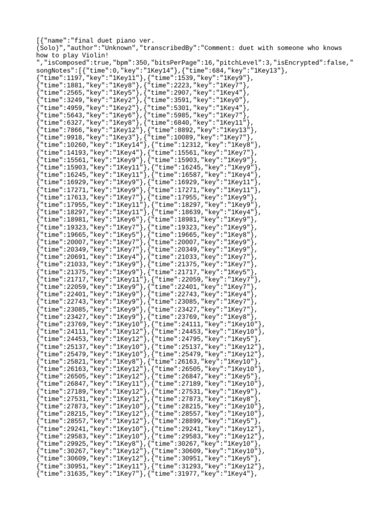 Final Duet Piano Arrangement Pdf Musical Compositions