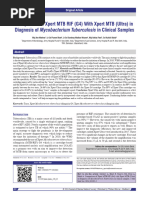 Xpert Assay Results Interpretation Guide | PDF | Tuberculosis | Health ...