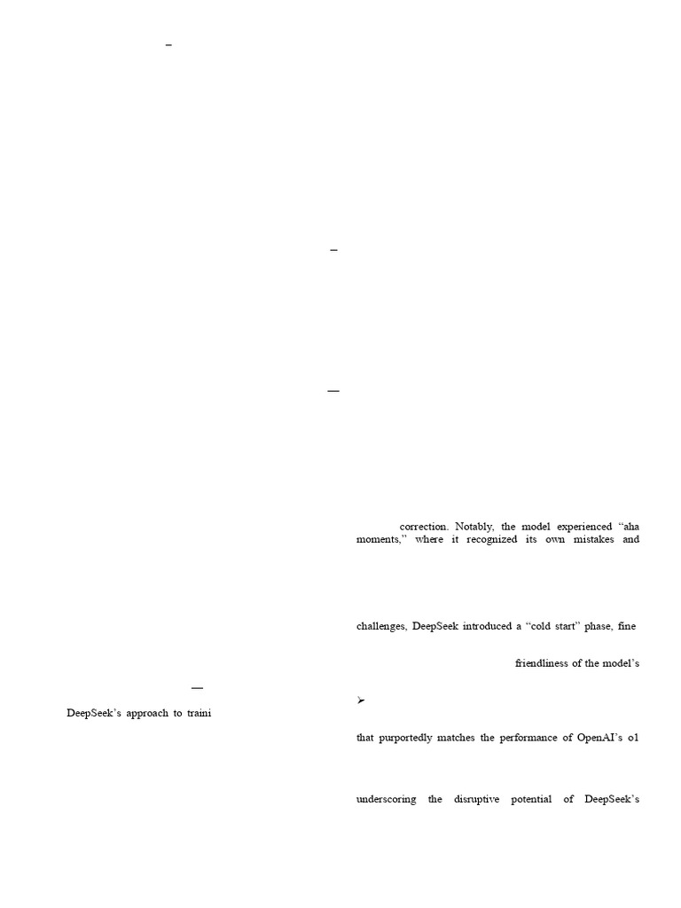 DeepSeek: A Comparative AI Study | PDF | Artificial Intelligence ...