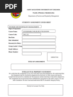 Unisa Plagiarism Declaration Form | PDF