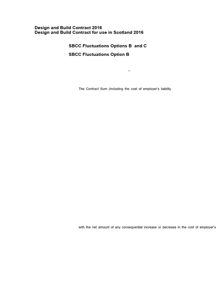 SBCC Fluctuations Options B&C Explained | PDF | Taxes | Employment