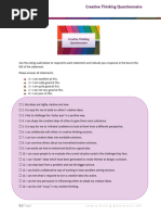 Creative Intelligence Assessment Guide | PDF | Creativity | Intelligence