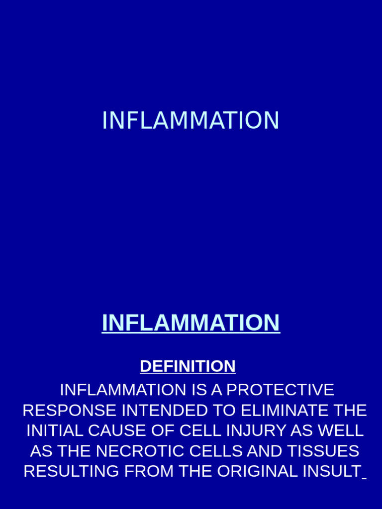 Understanding Inflammation Types and Causes | PDF | Inflammation ...